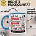 Tonmeisterin Tasse Geschenk Spruch Wer Will Schon Prinzessin Sein Wenn Man Auch Tonmeisterin Sein Kann Blau Trendation