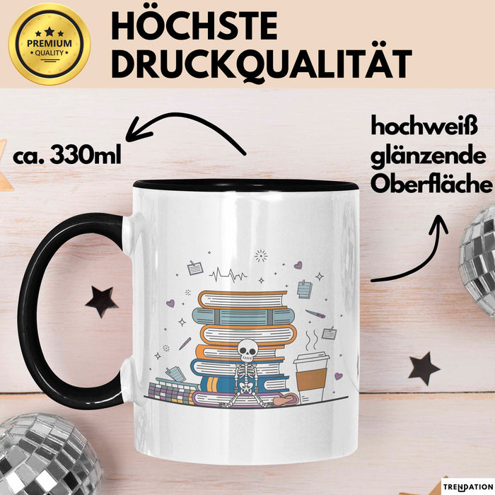 Medizinstudent Tasse Geschenk Lustige Geschenkidee Spruch Für Zukünftige Ärzte Trendation