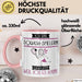 Squash-Spielerin Tasse Geschenk Ich Bin Squash-Spielerin Warum Weil Ich Es Kann Geschenkidee Geburtstag Rosa Trendation