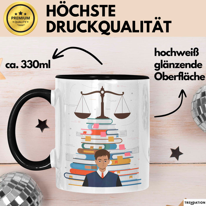 Jurastudent Tasse Geschenk Lustige Geschenkidee Spruch Für Juristische Köpfe Trendation