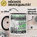 Wildtierforscher Geschenk Kaffee-Tasse Geschenkidee für Wildtierforscher Ich Bin Wildtierforscher Ich Kann Es Dir Erklären Jedoch Nicht Für Dich Verstehen Spruch Lustig Schwarz Trendation