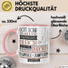 Bungee-Jumperin Geschenk Becher Tasse Gott Schuf Alle Menschen Gleich Nur Die Besten Durfeten Bungee-Jumperin Werden Geschenkidee Lustig Rosa Trendation
