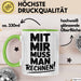 Mathe Mathematik Physik Lehrer Tasse Geschenk Lustige Geschenkidee Spruch Mit Mir Muss Man Rechnen Grün Trendation