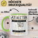 Athletin Und Prinzessin Tasse Geschenk Für Eine Athletin Geburtstag Was Ist Deine Superkraft Grün Trendation