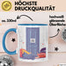 Introvertierter Tasse Geschenk Lustige Geschenkidee Spruch Für Ruhige Köpfe Blau Trendation