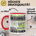 Halbschwäger Geschenk Kaffee-Tasse Geschenkidee für Halbschwäger Ich Bin Halbschwäger Ich Kann Es Dir Erklären Jedoch Nicht Für Dich Verstehen Spruch Lustig Rot Trendation