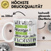 Flötistin Tasse Geschenk Spruch Wer Will Schon Prinzessin Sein Wenn Man Auch Flötistin Sein Kann Weiß Trendation