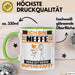 Neffe Tasse Geschenk für Neffe Geburtstag Lustiger Spruch Kaffee-Becher Was Ist Deine Superkraft Grün Trendation