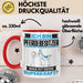 Pferdebesitzer Tasse Geschenk für Pferdebesitzer Geburtstag Lustiger Spruch Kaffee-Becher Was Ist Deine Superkraft Rot Trendation