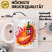 Scharfes Essen Liebhaber Tasse Geschenkidee für Schärfe Fan Weiß Trendation