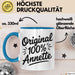 Annette Tasse Geschenk Original 100% Annette Geschenkidee Geburtstag Blau Trendation