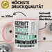 Snowshoer Geschenk Lustiger Spruch für Snowshoer Geschenkidee Bester Snowshoer Der Welt Rosa Trendation