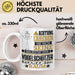 Vogelschützer Geschenk Tasse Lustiger Spruch Erheben Sie Sich Der Vogelschützer Betritt den Raum Weiß Trendation