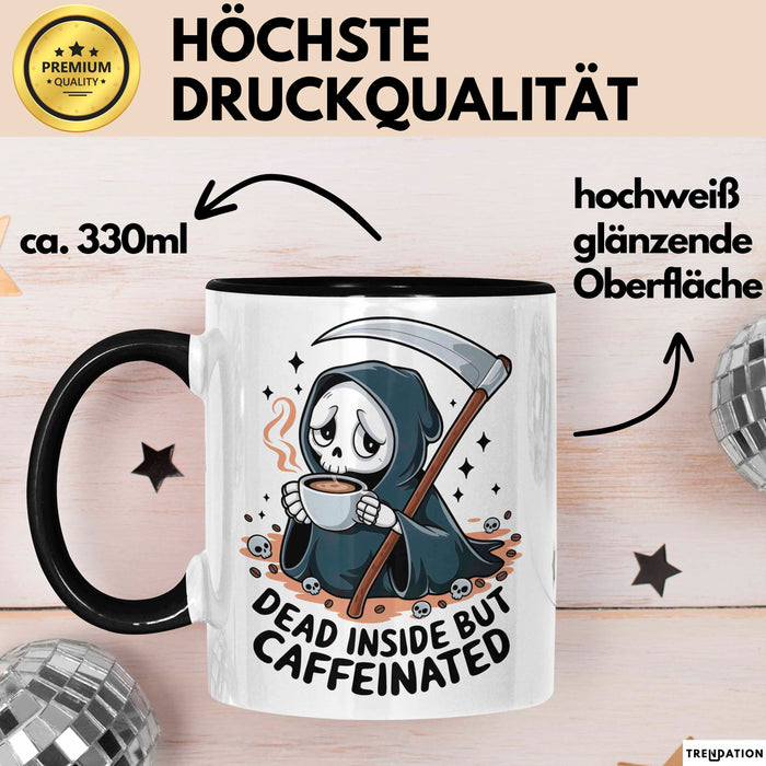 Dark Humor Fan Tasse Geschenk Lustige Geschenkidee Spruch Für Sarkasmus Liebhaber Trendation