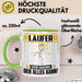 Läufer Tasse Geschenk für Läufer Der Mann Der Alles Kann Geschenkidee zum Geburtstag Grün Trendation