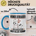 Hundeliebhaber Tasse Geschenk für Hundeliebhaber Der Mann Der Alles Kann Geschenkidee zum Geburtstag Blau Trendation
