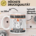 Halbbruder Tasse Geschenk für Halbbruder Der Mann Der Alles Kann Geschenkidee zum Geburtstag Weiß Trendation