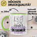 Designer Geschenk Tasse So Gut Kann Nur Ein Designer Aussehen Geschenkidee Kaffee-Becher Grün Trendation