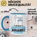 Aquarist Geschenk Tasse So Gut Kann Nur Ein Aquarist Aussehen Geschenkidee Kaffee-Becher Blau Trendation