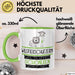 Wildtierschützerin Weil Es Keinen Schöneren Beruf Gibt Tasse Geschenk für Eine Wildtierschützerin Lustig Grün Trendation