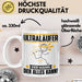 Ultraläufer Tasse Geschenk für Ultraläufer Der Mann Der Alles Kann Geschenkidee zum Geburtstag Weiß Trendation