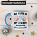 Trendation - 60. Geburtstag Tasse Frau Männer Geschenk 60er Geschenkidee 60 Mutter Vater Mann Frauen Lustig Geschenke Deko Blau Trendation