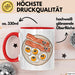 Keto Diät Fan Tasse Geschenkidee für Low Carb Liebhaber Rot Trendation