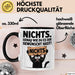 Sarkastische Katze Tasse Geschenk Lustige Geschenkidee Spruch Nichts. Genau Wie Du Es Dir Gewünscht Hast Schwarz Trendation