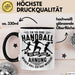 Mädchen Handball-Spielerin Tasse Geschenk Spruch Echte Mädchen Spielen Handball Geschenkidee Frauen Ein Tag Ohne Handball Ist Wie Keine Ahnung Schwarz Trendation