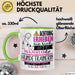 Hundetrainerin Tasse Geschenk Lustiger Spruch Bitte Erheben Sie Sich Seine Majestät Die Hundetrainerin Betritt Den Raum Grün Trendation