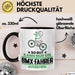 BMX-Fahrer Geschenk Tasse So Gut Kann Nur Ein BMX-Fahrer Aussehen Geschenkidee Kaffee-Becher Schwarz Trendation
