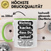 Büroarbeit Kollege Abschied Tasse Geschenk Lustige Geschenkidee Spruch Richtig Kacke Dass Du Gehst Grün Trendation