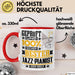 Jazz-Pianist Geschenk Lustiger Spruch für Jazz-Pianist Geschenkidee Bester Jazz-Pianist Der Welt Rot Trendation