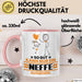 Neffe Geschenk Tasse So Gut Kann Nur Ein Neffe Aussehen Geschenkidee Kaffee-Becher Rosa Trendation