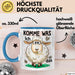 Sarkastisches Schaf Tasse Geschenkidee Sheep That Tierhumor Blau Trendation