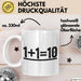 Informatik Softwareprogrammierer Tasse Geschenk Lustige Geschenkidee Spruch Weiß Trendation