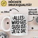 Susi Tasse Geschenk Alles Ist Gut Susi Ist Jetz Da Geschenkidee Becher mit Name Weiß Trendation