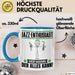 Jazz-Enthusiast Tasse Geschenk für Jazz-Enthusiast Der Mann Der Alles Kann Geschenkidee zum Geburtstag Blau Trendation