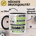 Sammler Geschenk Tasse Lustiger Spruch Erheben Sie Sich Der Sammler Betritt den Raum Schwarz Trendation
