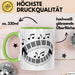 Pianist Tasse Geschenkidee für Fans klassischer Tastenklänge Grün Trendation