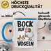 Lustige Tasse Geschenk Bock Auf Voegeln Geschenkidee Witzig Erwachsene Blau Trendation