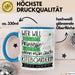 Kiteboarderin Tasse Geschenk Spruch Wer Will Schon Prinzessin Sein Wenn Man Auch Kiteboarderin Sein Kann Blau Trendation