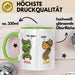 Naturwissenschaft Biologie Lehrer Biologe Tasse Geschenk Lustige Geschenkidee Spruch Immer Noch Single Grün Trendation
