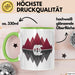 Bär Tierliebhaber Tasse Geschenk Lustige Geschenkidee Spruch Grün Trendation
