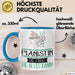 Pianistin Geschenk Tasse Becher Die Frau Die Allen Kann Geschenkidee für eine Pianistin Lustig Blau Trendation