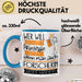 Forscherin Tasse Geschenk Spruch Wer Will Schon Prinzessin Sein Wenn Man Auch Forscherin Sein Kann Blau Trendation