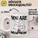 Valentinstag Tasse Geschenk für Ihn Sie Männer Für Paare Freundin Geschenkidee Kaffee-Becher Liebe You Are My Meow Meow Katzen-Besitzer Paar Weiß Trendation