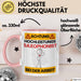 Saxophonist Tasse Geschenk Lustiger Spruch Geschenkidee für Saxophonist Achtung Hochleistungs Saxophonist Bei Der Arbeit Rosa Trendation