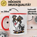 Hund Tierliebhaber Skateboard Tasse Geschenk Lustige Geschenkidee Spruch Rot Trendation
