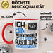 Webentwickler Ausbildung Tasse Geschenk Ich Bin Webentwickler In Der Ausbildung Ich Darf Das Geschenkidee Spruch Rot Trendation